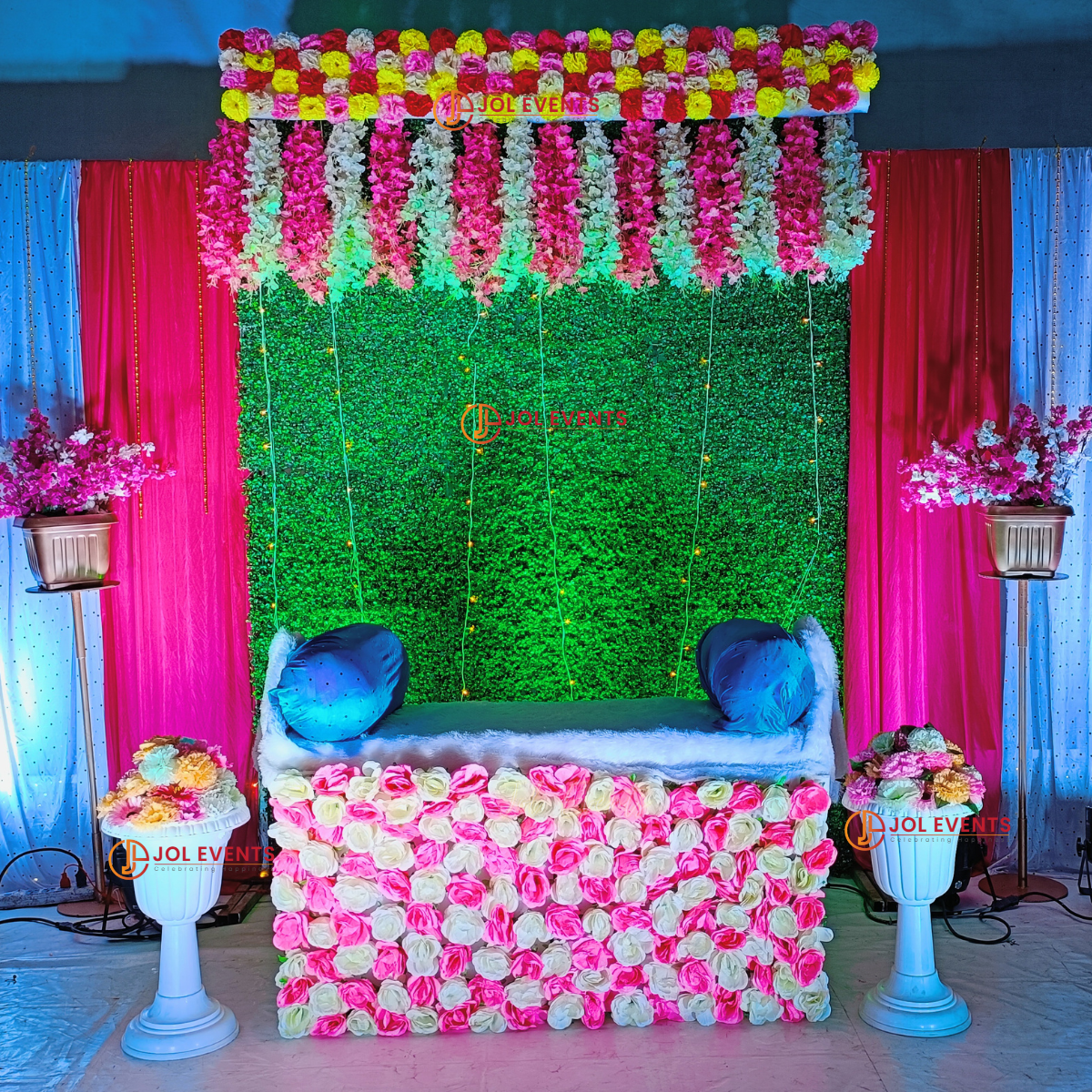 Ganpati Decoration for Home  Ganesh Chaturthi Decoration Ideas 2023 –  jolevents