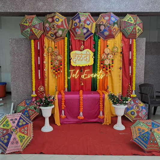 Haldi Ceremony Decoration