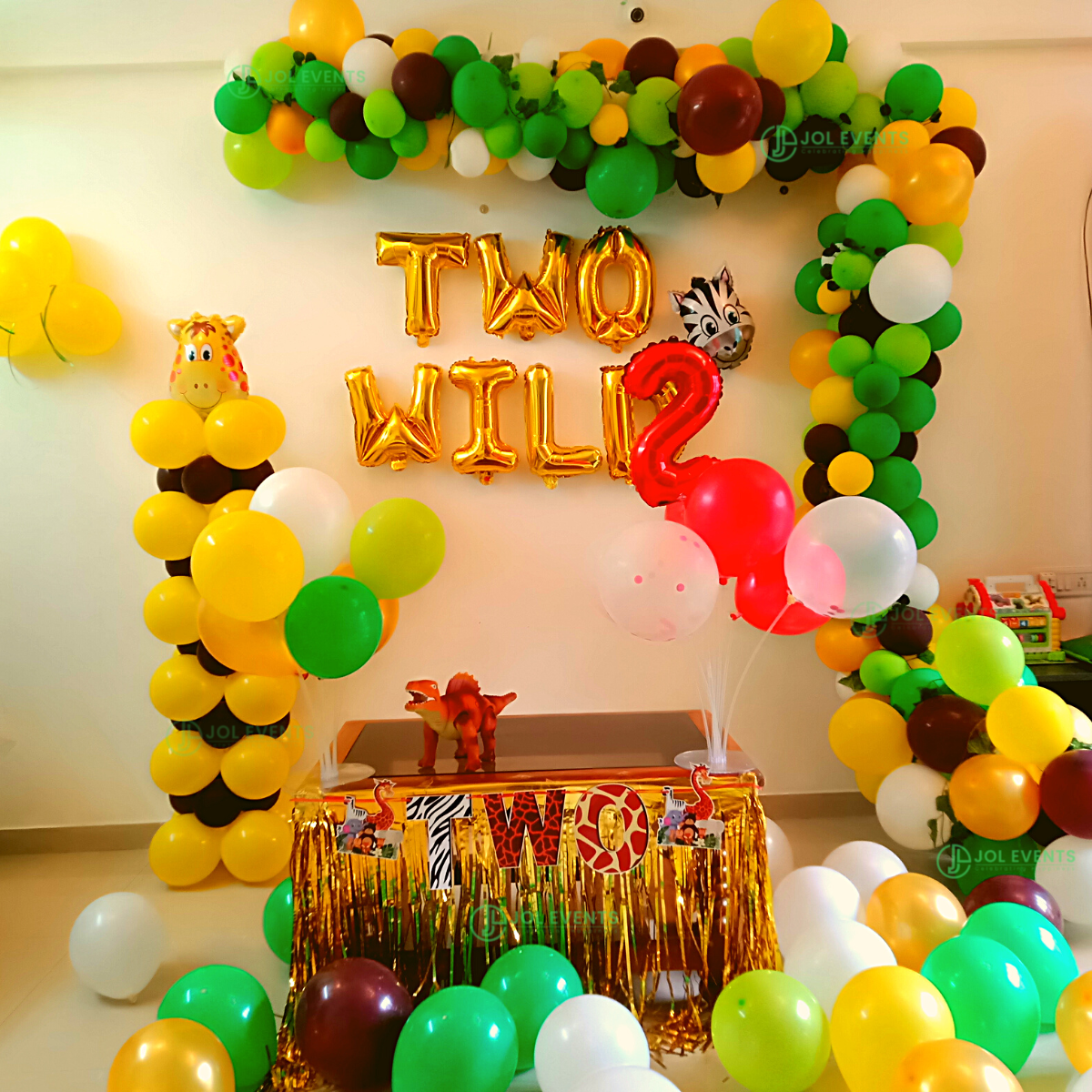 Jungle Theme Balloon Decoration – jolevents
