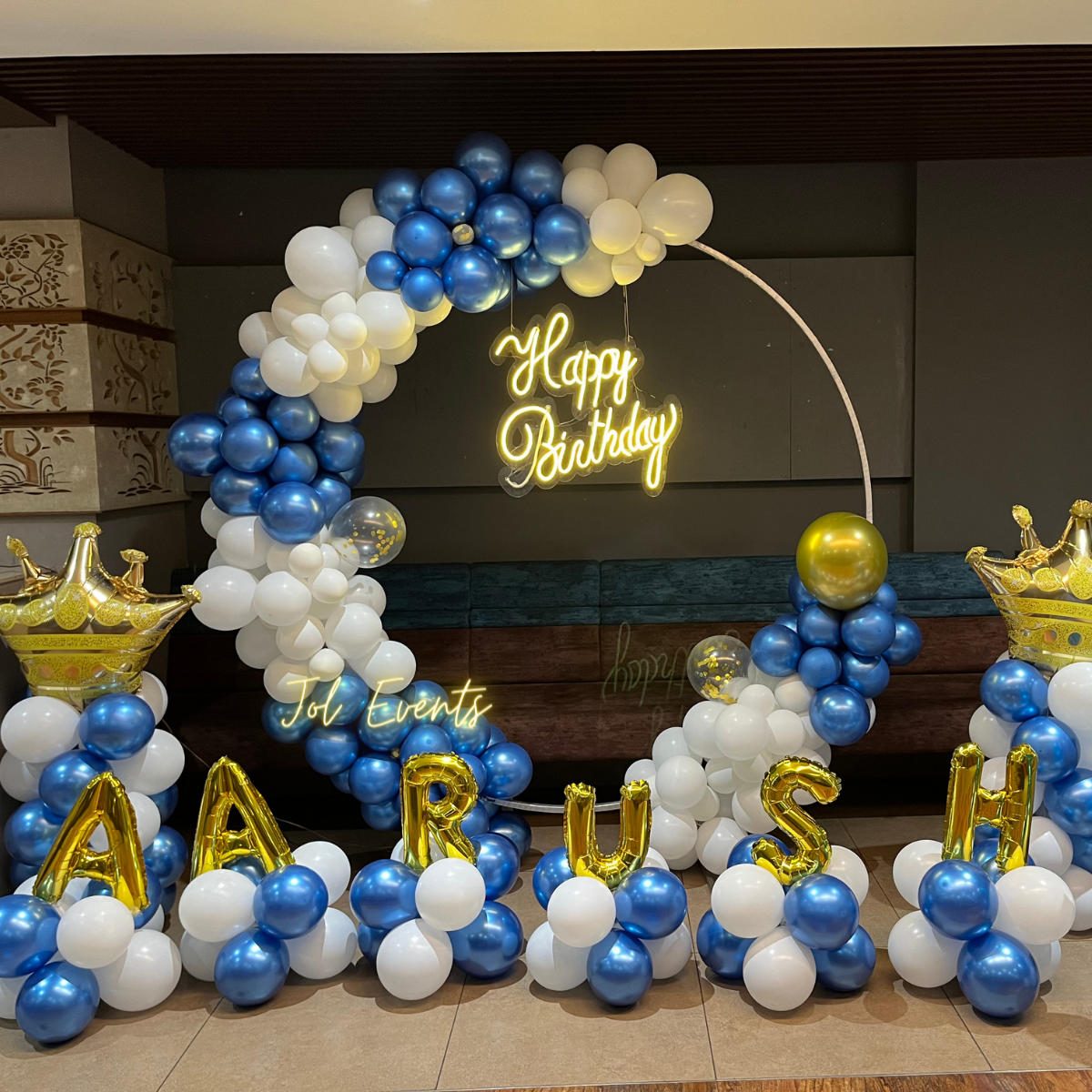 Balloon Decoration in Pune | Balloon Ring Decoration for Birthday ...