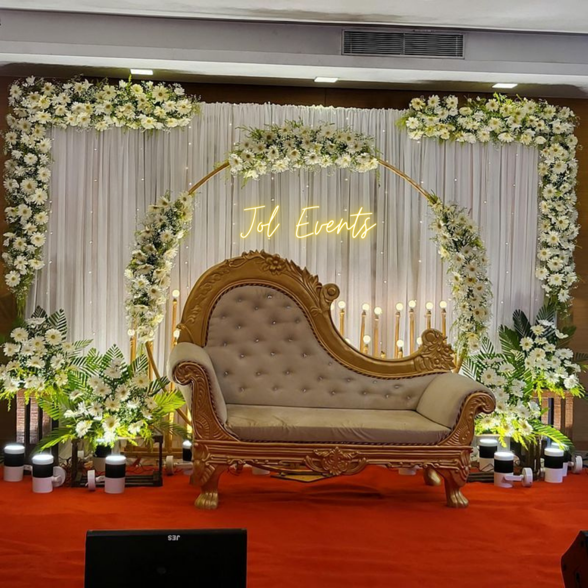 Engagement Decorators in Pune  Ring Ceremony Stage Decoration Pune –  jolevents