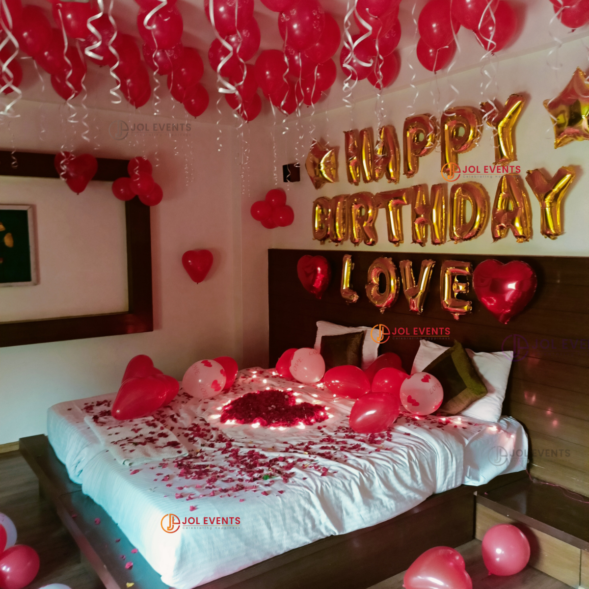 Romantic Surprise Room Decoration – jolevents