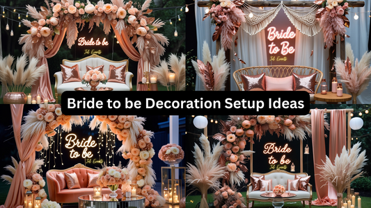 Bride-to-Be Decoration Ideas by Jolevents: Celebrate the Bride in Style