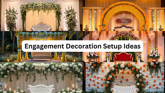 Engagement Decoration Setup Ideas |  Engagement Decoration Setup