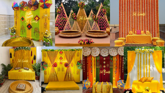 Haldi Decoration Ideas at Home: Create the Perfect Setup for a Memorable Ceremony