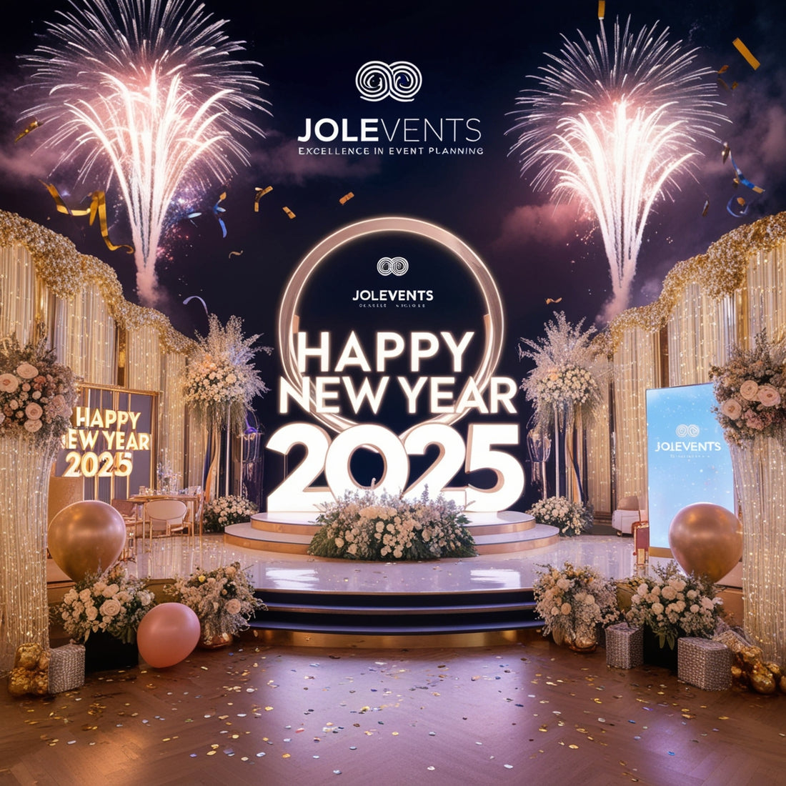 Celebrate the New Year with JOLevents – Your Perfect Party Planner