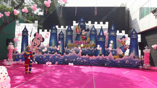 mickey mouse theme birthday party decoration