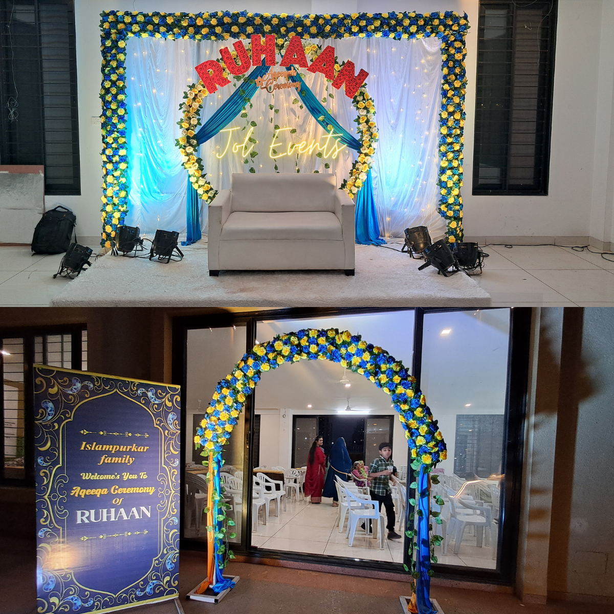 Aqeeqa Ceremony Decoration