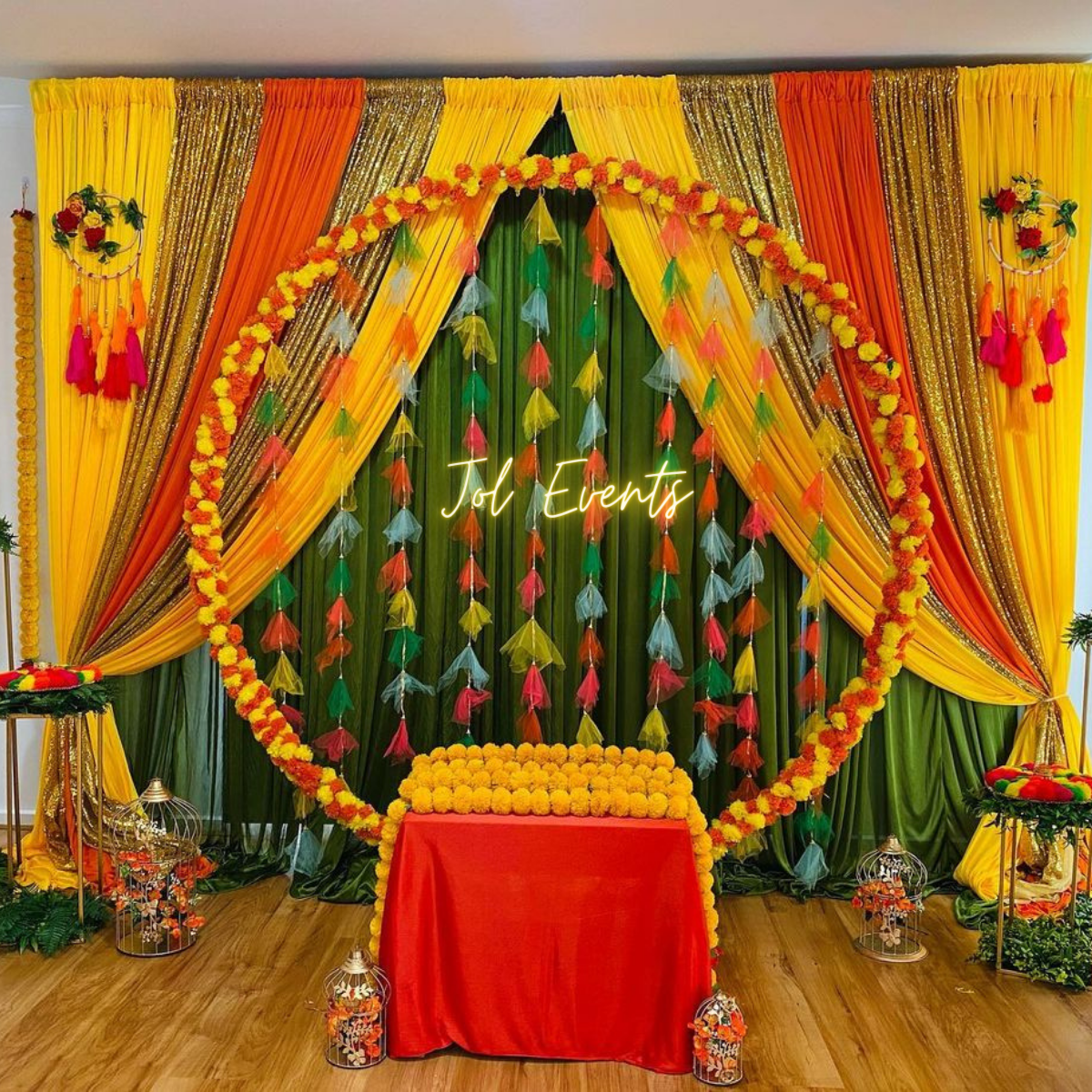 Haldi Function Setup