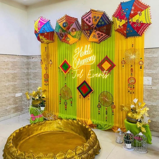 Haldi Function Decoration