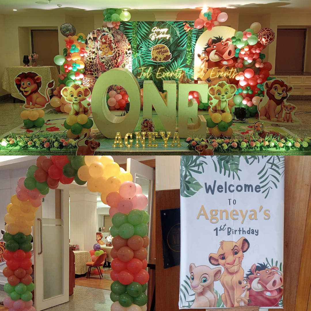 Jungle Theme  Birthday Decoration