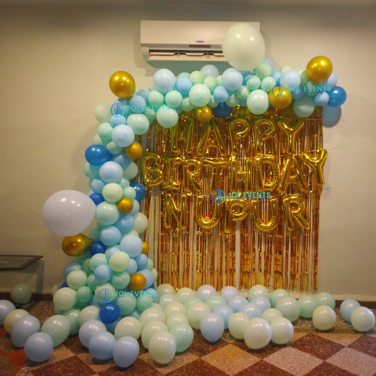 Pastel Balloon Garland Decoration
