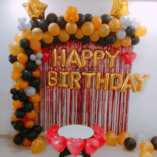 Birthday Balloons Garland decor
