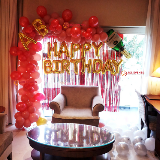 Balloon Garland Birthday Decoration