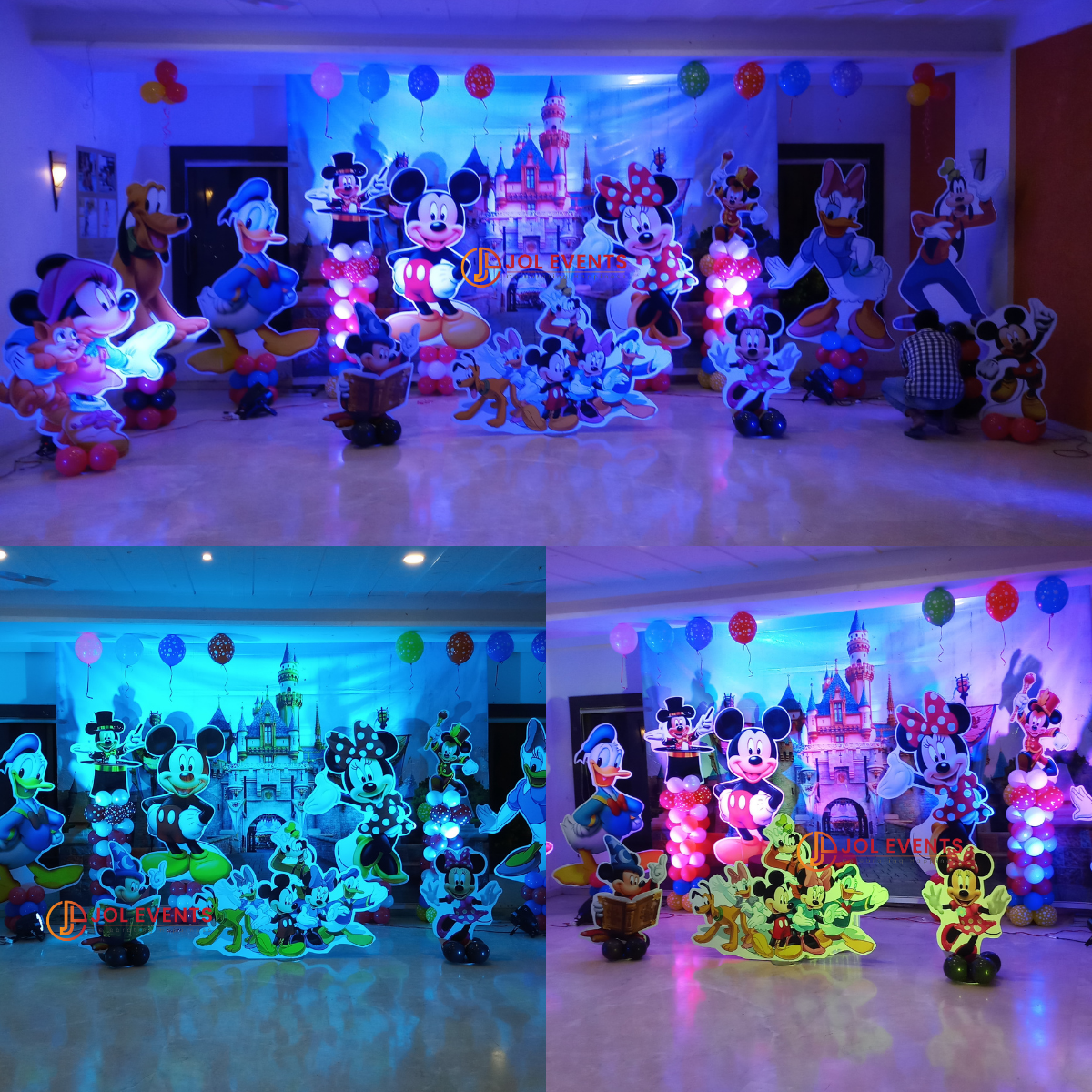 Mickey Mouse Birthday Theme Decoration