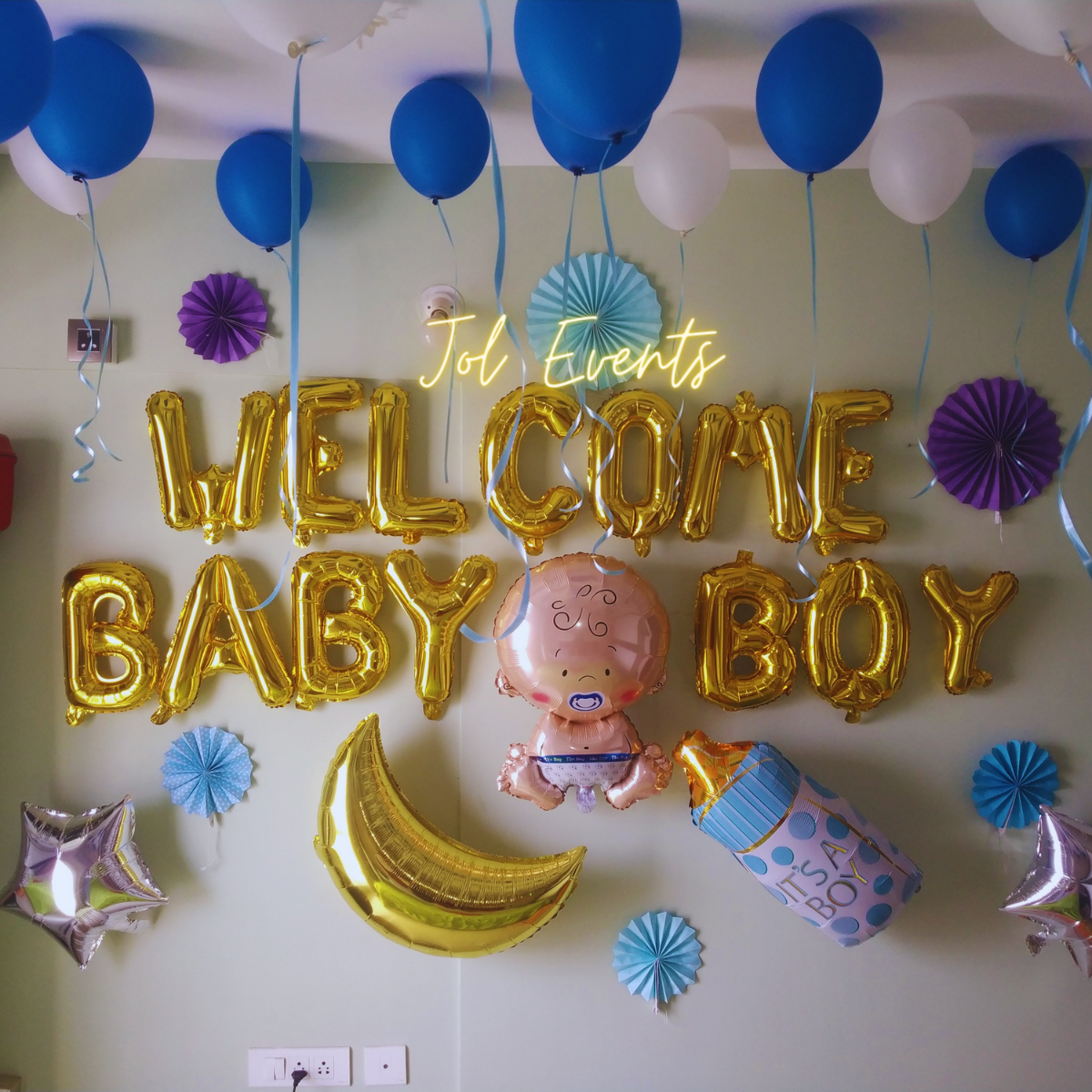 Baby Welcome Decorations - Best Balloon Decorators in Patna | Party Craze