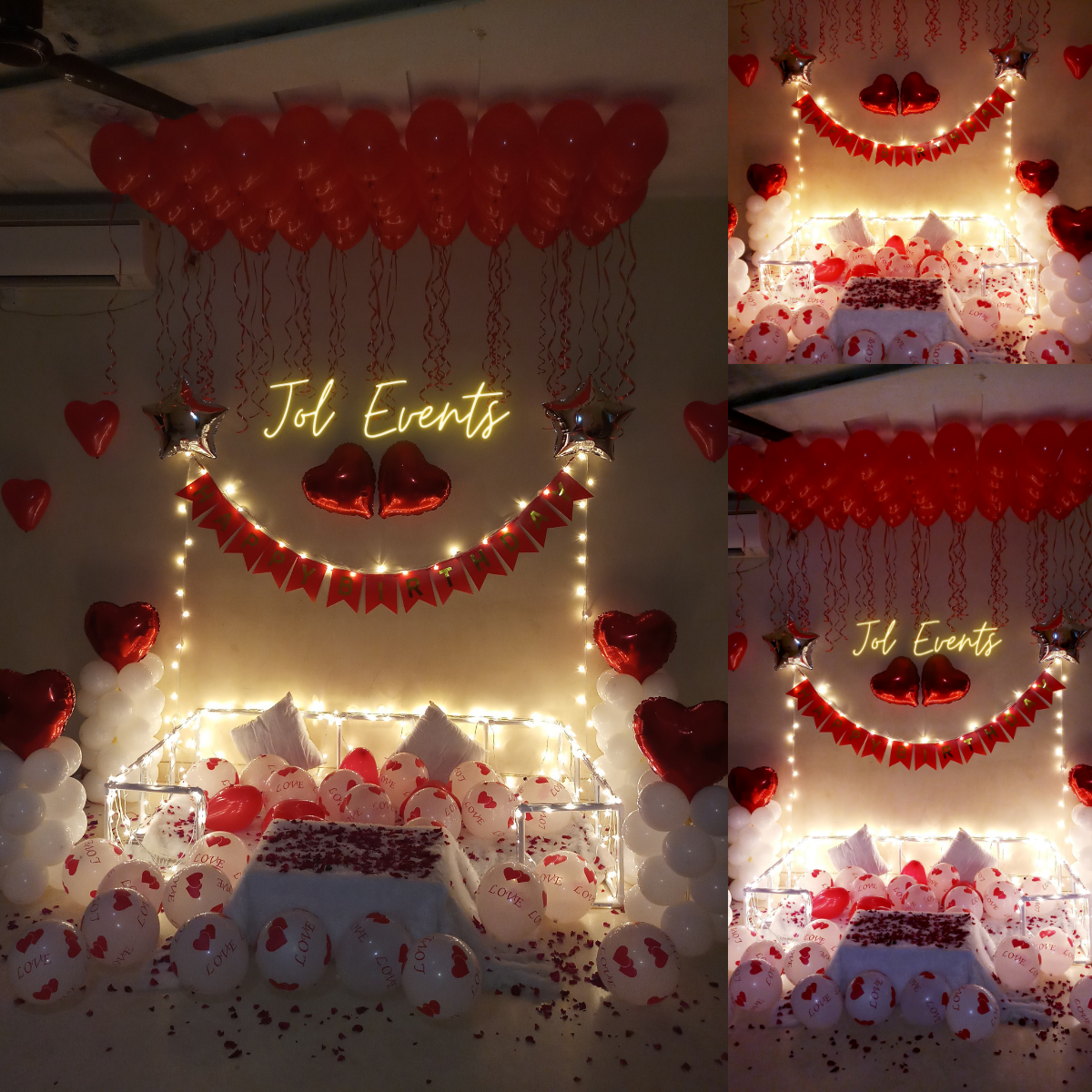 Book Romantic Room Decoration With Flowers At Home In Vadodara  7eventzz