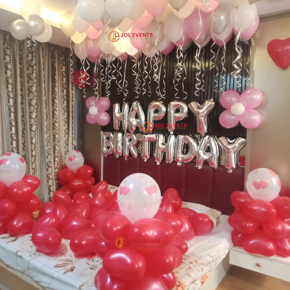 Birthday Surprise Room Decor