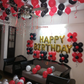 Birthday surprise room decoration