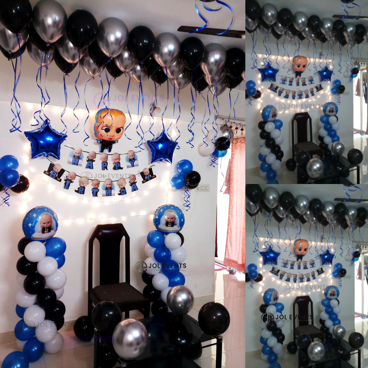 Boss Baby Theme Balloon Decoration