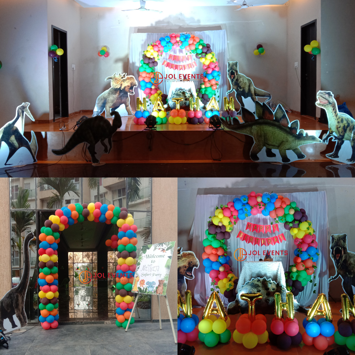 Dinosaur Birthday Theme Decoration