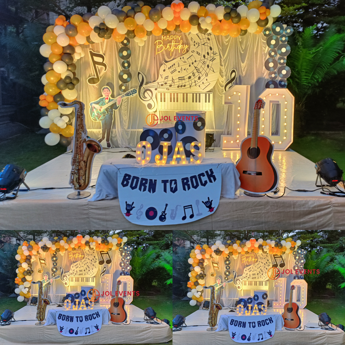 Musical Birthday Theme Decoration
