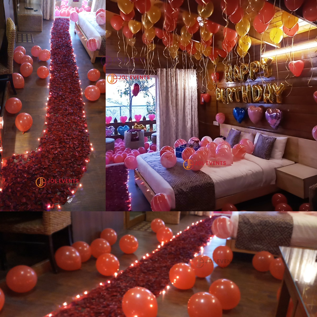 Romantic Room Decoration For Birthday In Lucknow | 7eventzz