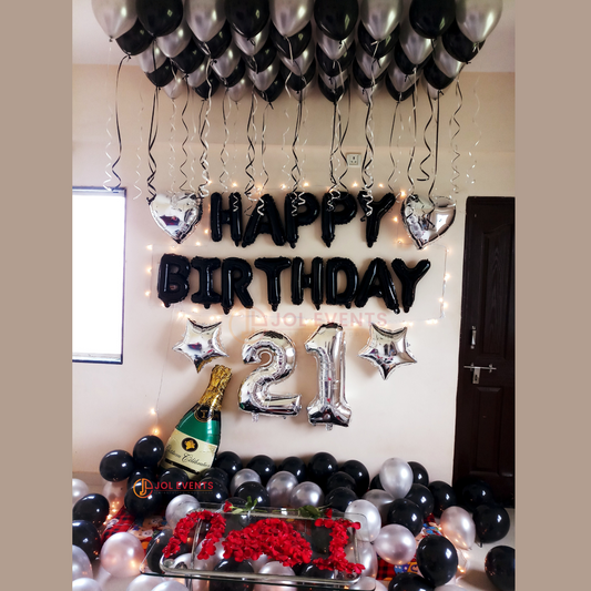 21st Birthday Surprise Decoration