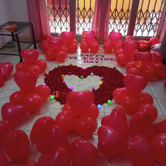 Valentine's Day Room Decoration